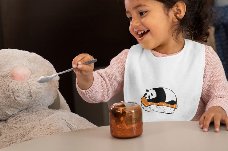 Cozy Panda Sushi – Infant Bib