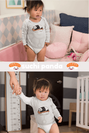 Sushi Panda – Infant Fine Jersey Bodysuit