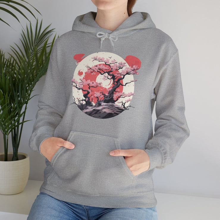 Sakura Circle Hoodie - $59.99 with a 'Blossom Badge' Sticker Gift!