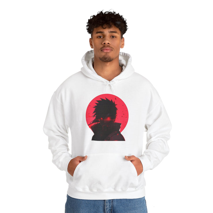 Uchiha Legacy Hoodie - $59.99 with a 'Crimson Crest' Sticker Bonus!