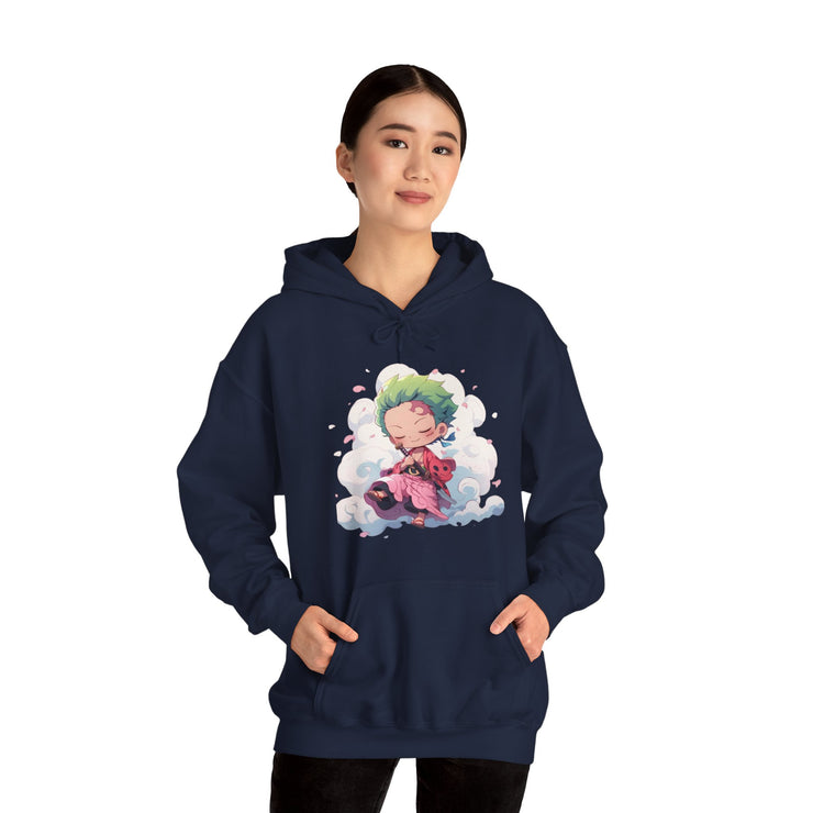 Tiny Swordsman Hoodie - $59.99 with a Complimentary 'Warrior Whirl' Sticker!