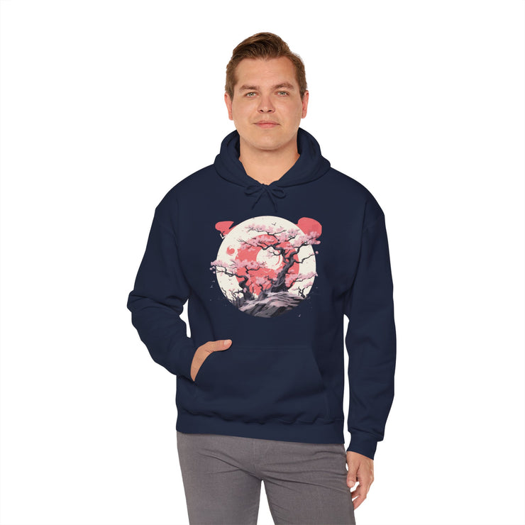 Sakura Circle Hoodie - $59.99 with a 'Blossom Badge' Sticker Gift!