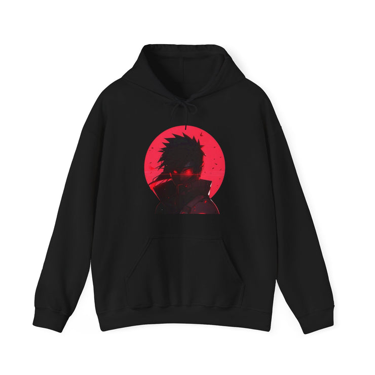 Uchiha Legacy Hoodie - $59.99 with a 'Crimson Crest' Sticker Bonus!